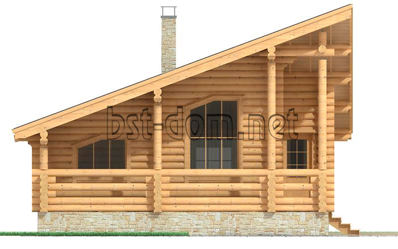 Projects of baths from bar
