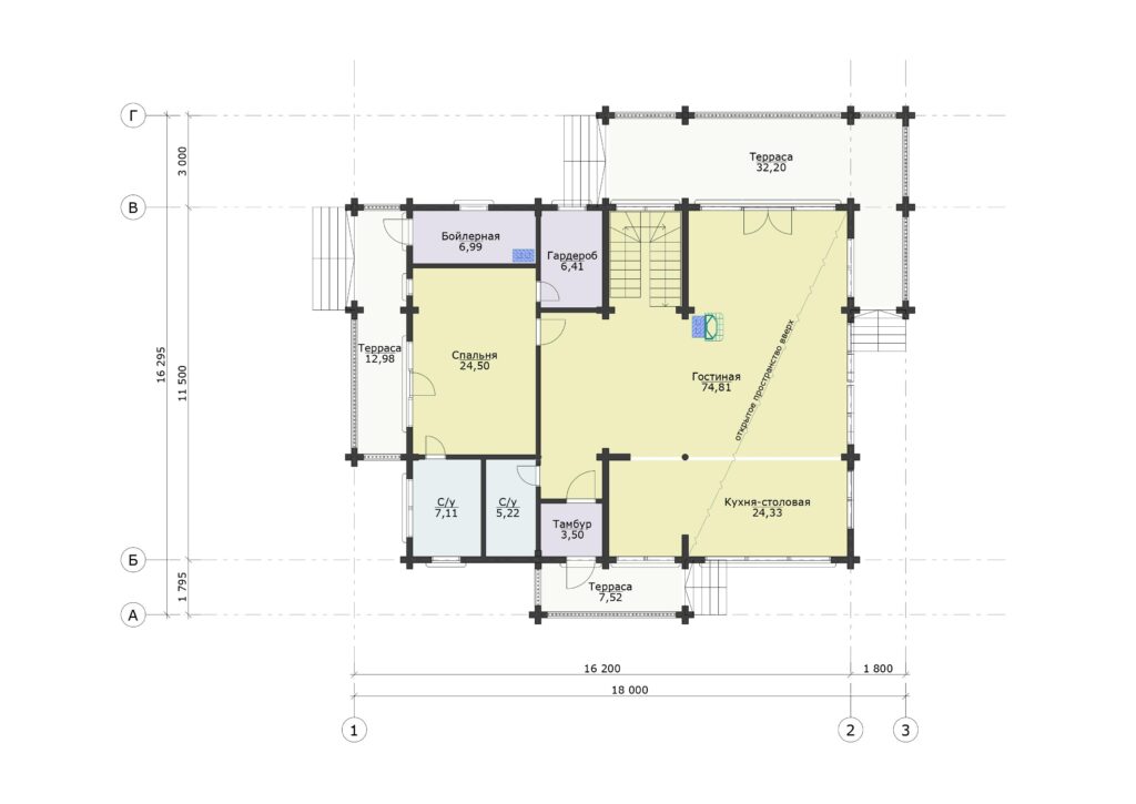 House project 255 m² — 7 / 8